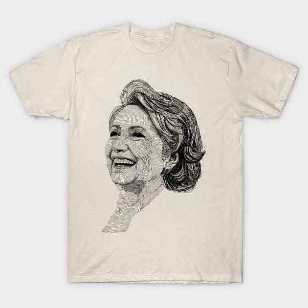 Hillary Clinton T-Shirt by barmalisiRTB